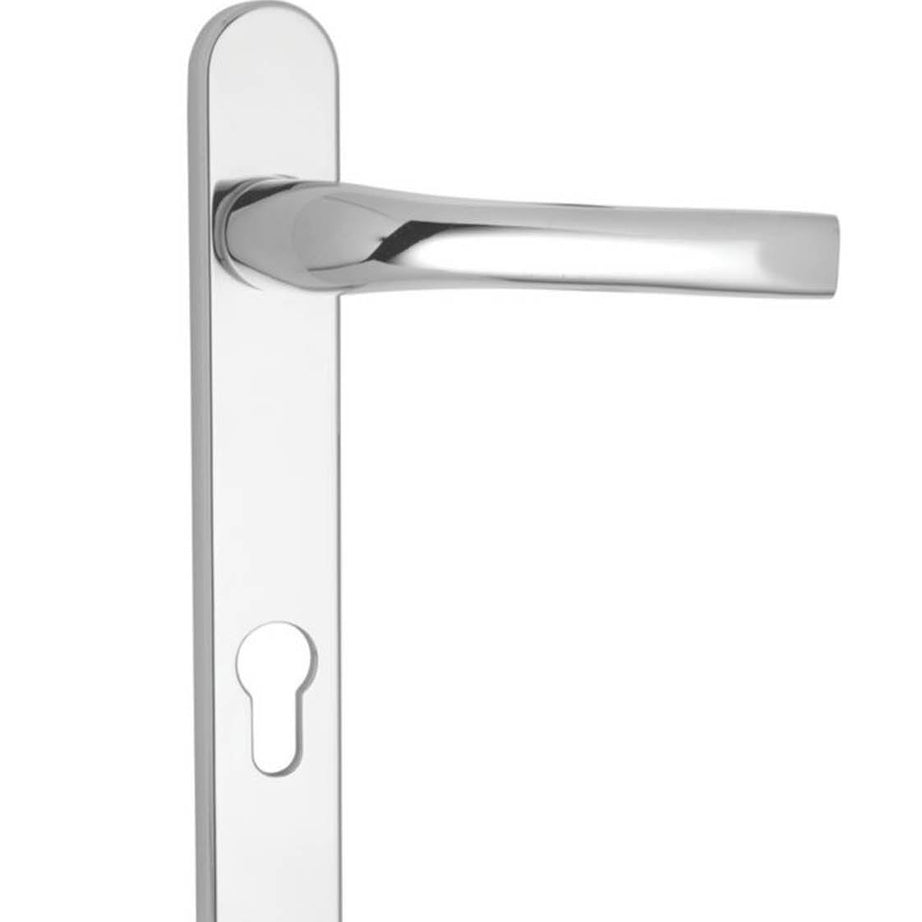 Mila ProLinea Door Handle Pair Polished Chrome - Image 2
