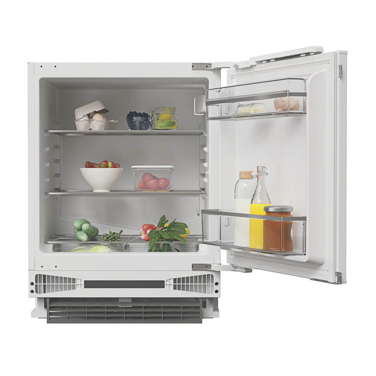 Cooke and Lewis Fridge 60cm Integrated White 135L Automatic Defrost Compact - Image 3