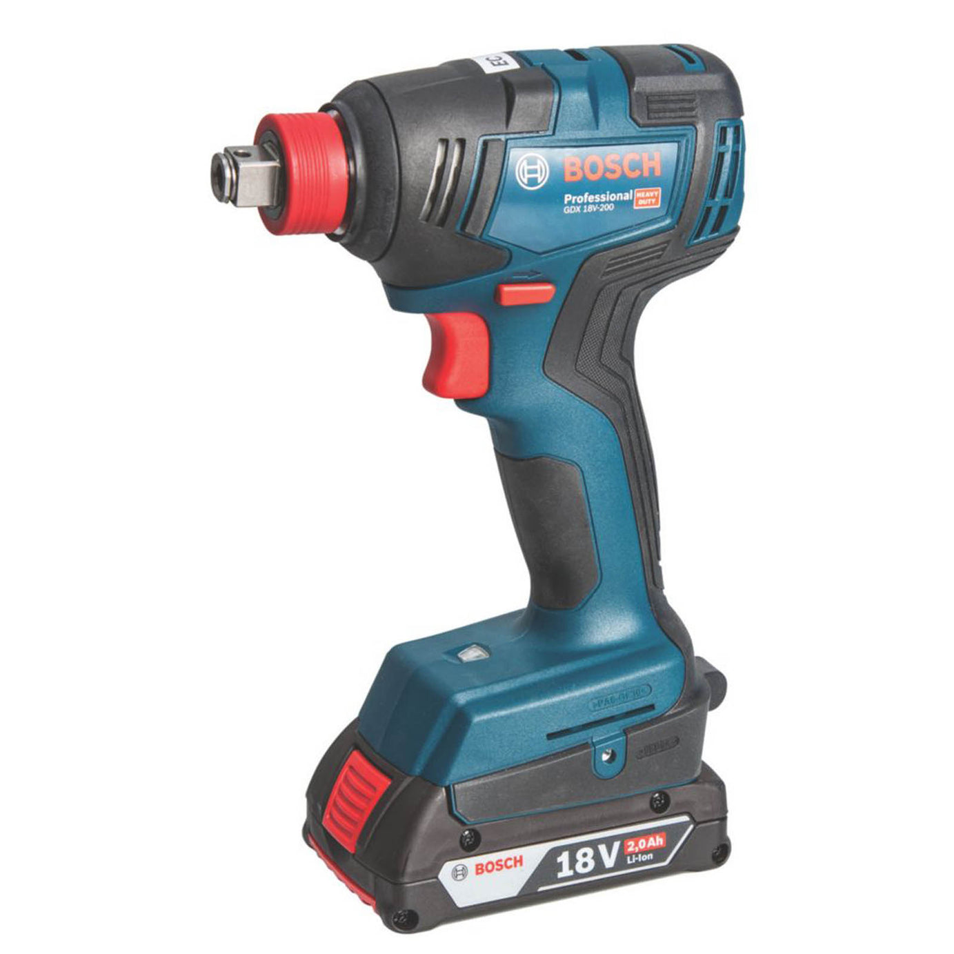 Bosch Combi Drill Impact Driver/Wrench Kit Cordless 18V 2x2.0Ah Li-Ion GSB18V-55 - Image 3