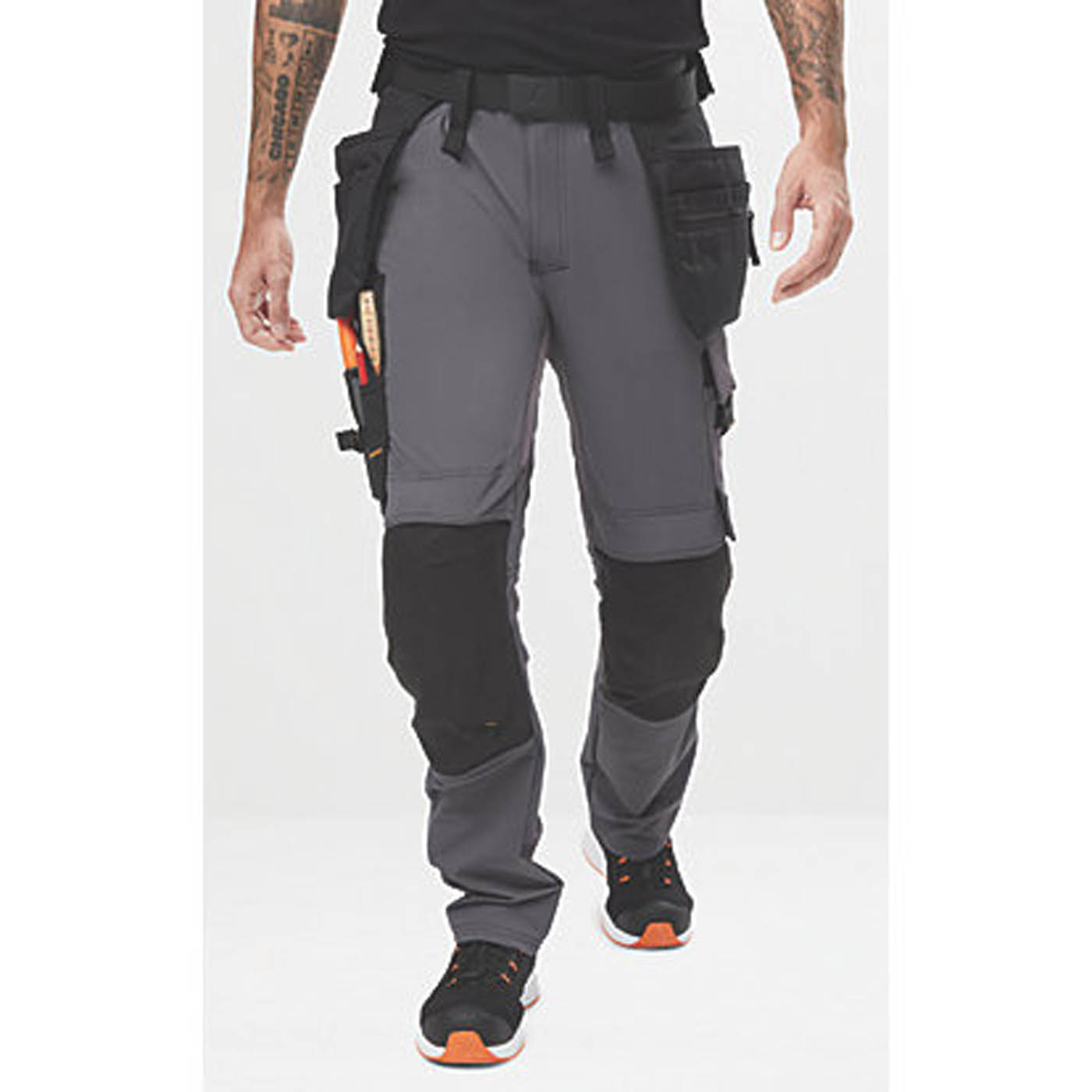 Snickers 6271 Work Trousers Black 30" W 30" L - Image 3
