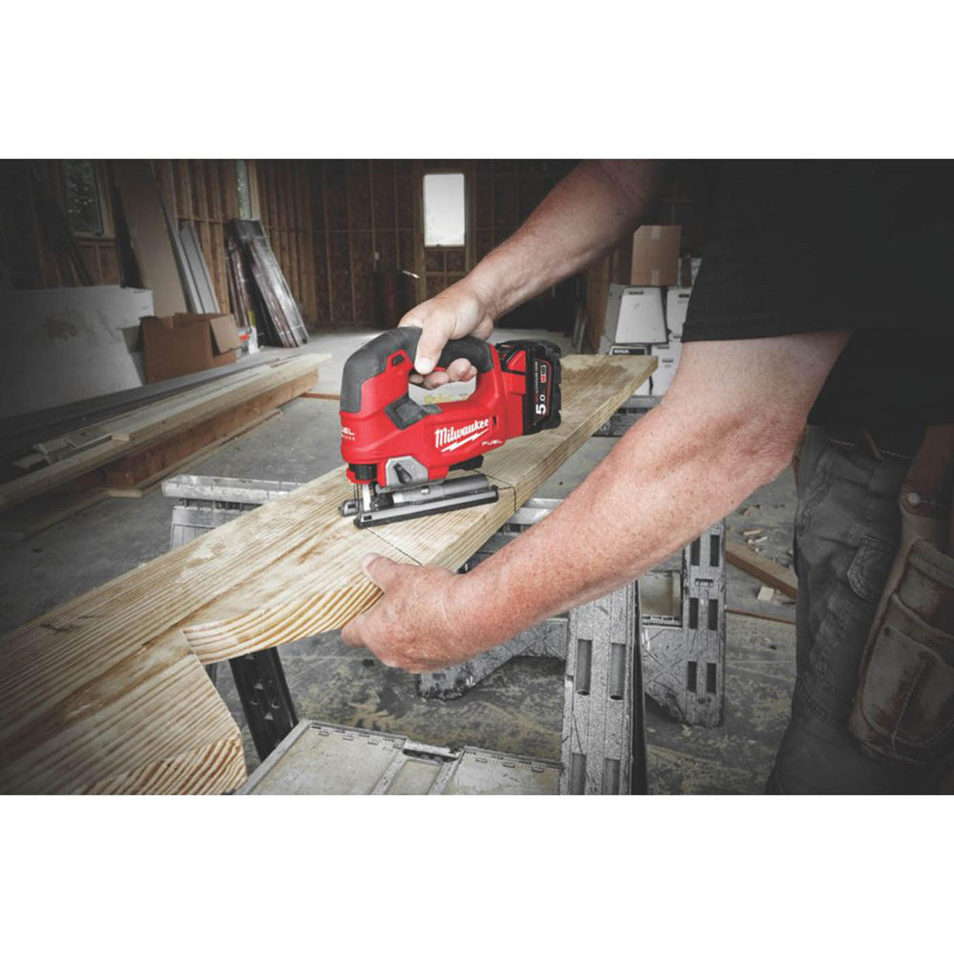 Milwaukee Jigsaw Cordless 18V Li-Ion M18FJS-0FUEL Brushless Compact Body Only - Image 4