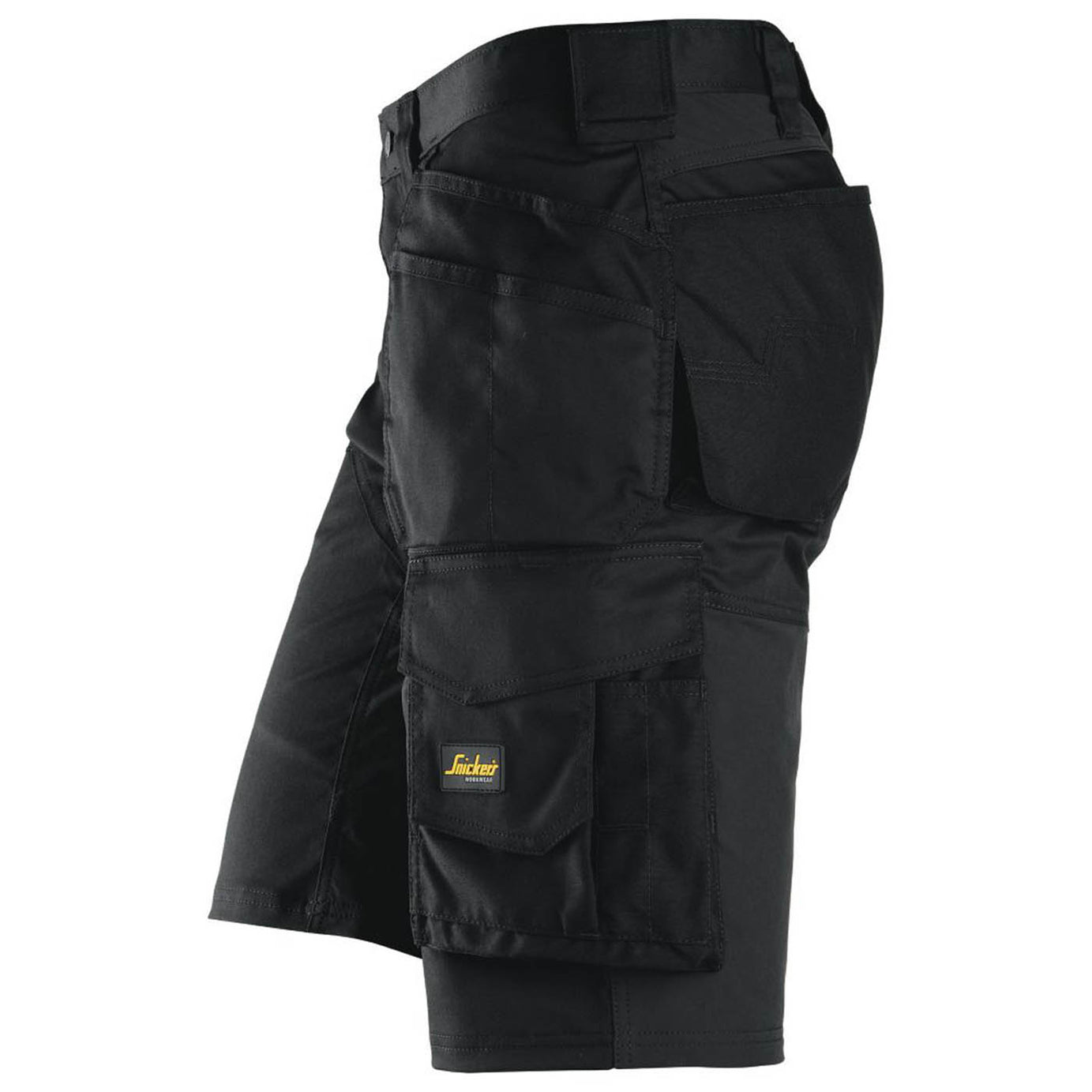 Snickers Work Shorts Mens Loose Fit Black Stretch Breathable Multi Pockets 41W - Image 4