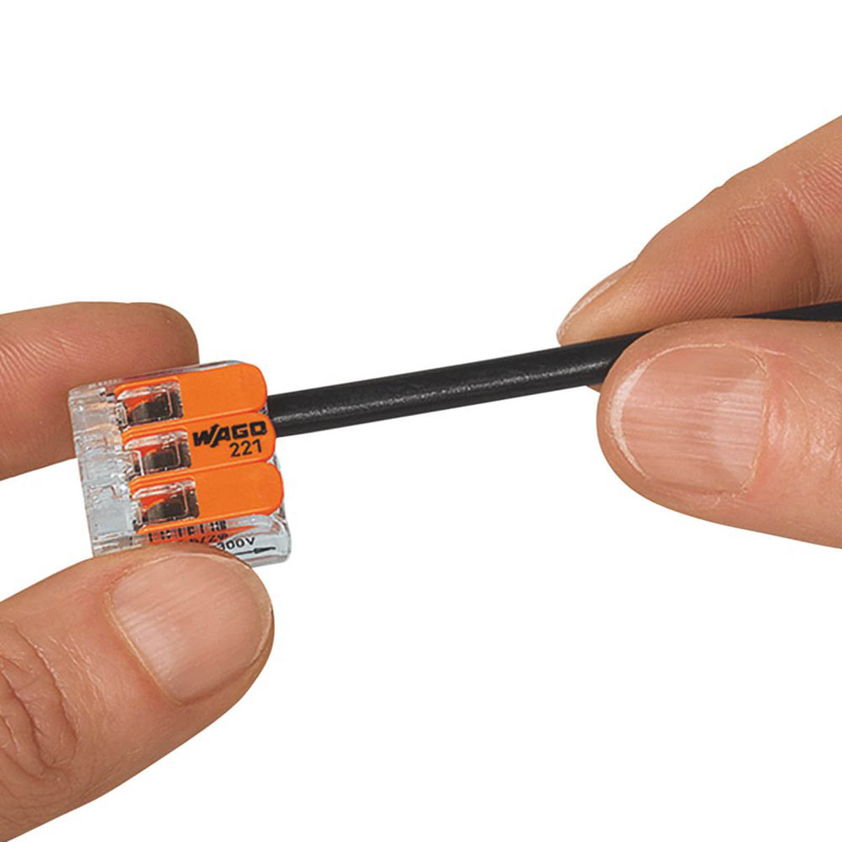 Wago  32A 3-Way Lever Connector 50 Pack - Image 3