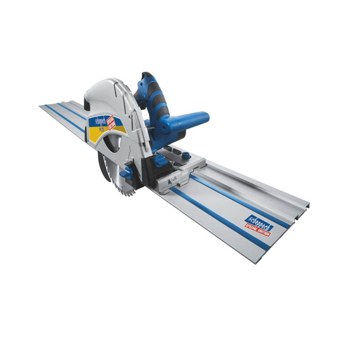 Scheppach Electric Plunge Saw PL75 210mm For Wood Metal Plastic Flooring 1600W - Image 1