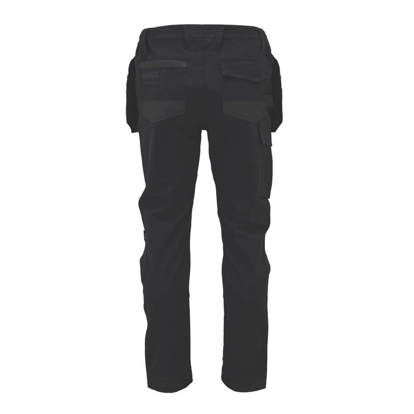 DeWalt Work Trousers Mens Slim Fit Black Breathable Multi Pockets Cargo 30W 31L - Image 3