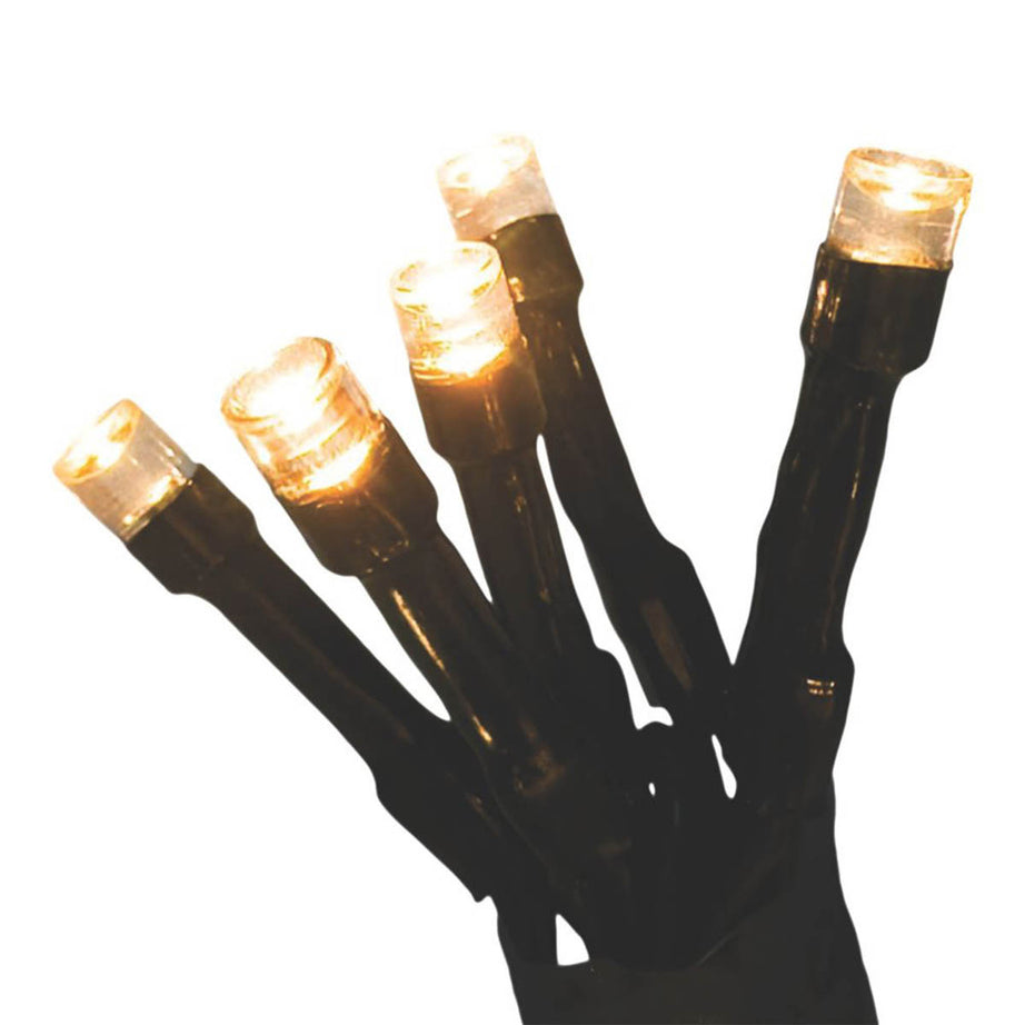 085 LED String Christmas Lights 1500 Warm White Timer IP44 Indoor  Home L45m - Image 3