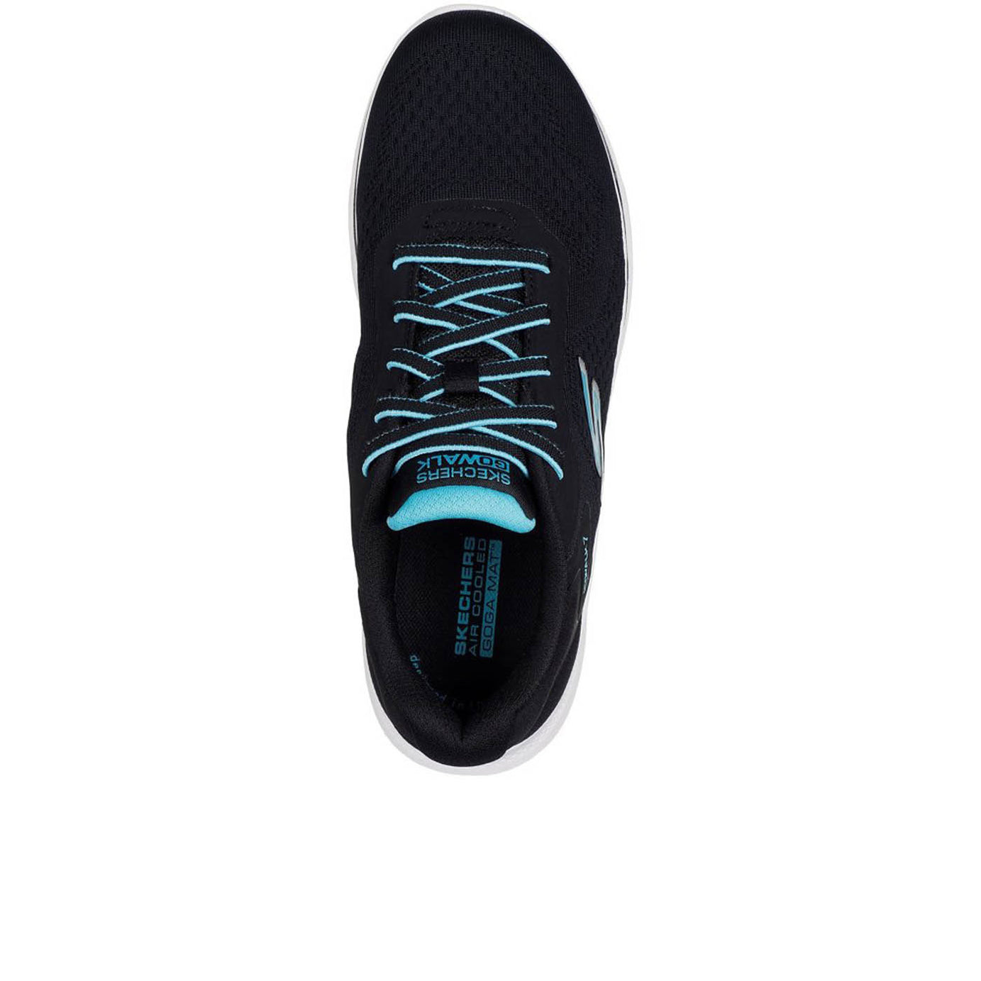 Skechers Work Trainers Women GO WALK 7 Medium Fit Black Work Shoes Size 3 - Image 3