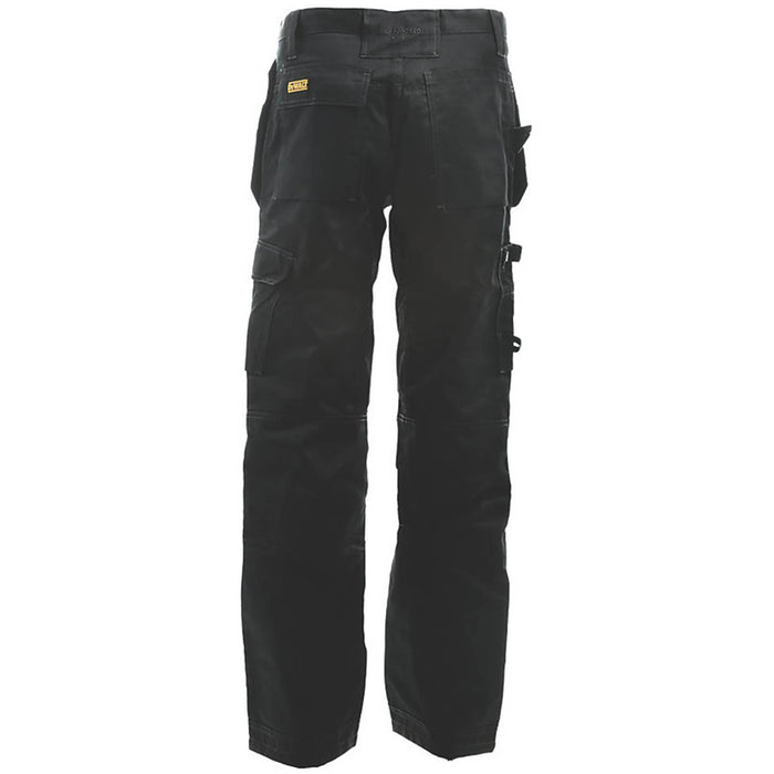 DeWalt Work Trousers Mens Straight Leg Black Multi Pockets Cargo 32"W 29"L - Image 2