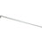 Knightsbridge Batten 4ft Single Integrated LED Variable White Steel White - Image 1