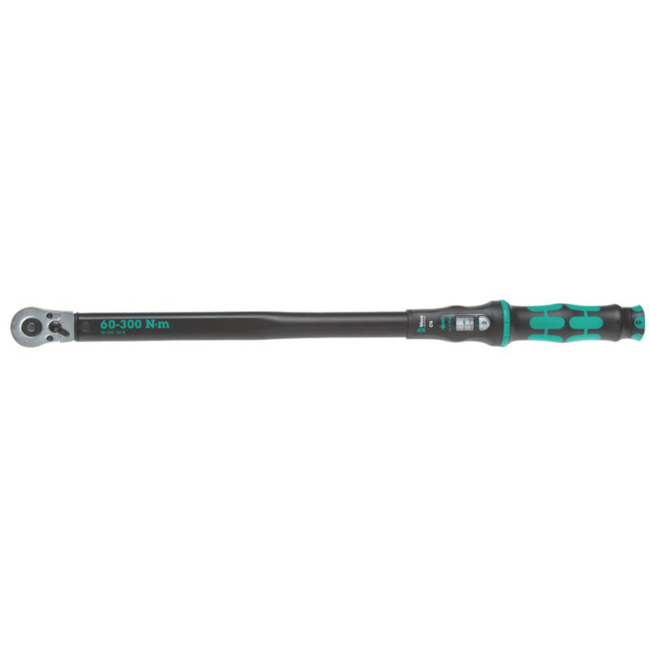 Wera Adjustable Torque Wrench Click-Torque C4 Ergonomic Soft-Grip 1/2" x 24.4" - Image 1