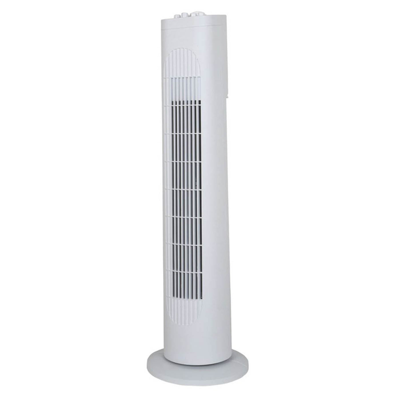 Tower Fan Portable White Cooler Oscillating 3 Speed Timer Freestanding 752mm - Image 1