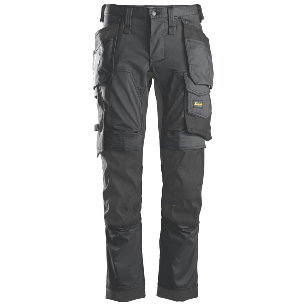 Snickers Work Trousers Mens Slim Fit Grey Stretch Multi Pockets Cargo 35"W 35"L - Image 1