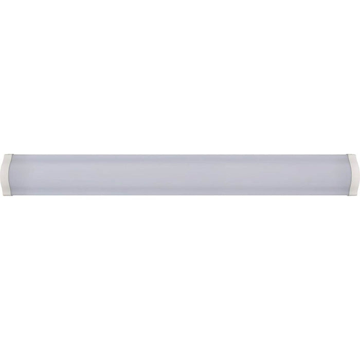 Luceco LED Batten Light 5ft Single Neutral White Steel White Durable 60W - Image 3