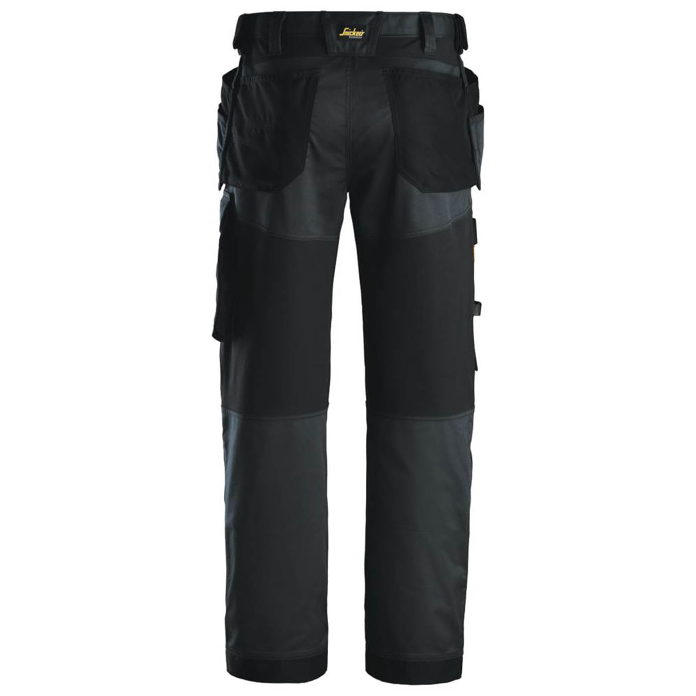 Snickers Work Trousers Mens Loose Fit Black Stretch Multi Pockets Cargo 44W 30L - Image 6