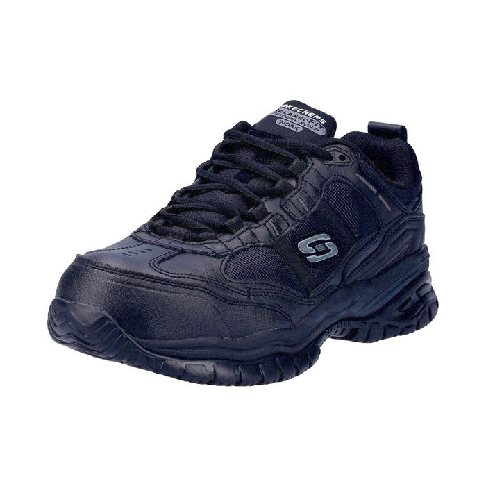 Skechers Safety Trainers Metal Free Composite Cap Toe Black Comfortable Size 10 - Image 2