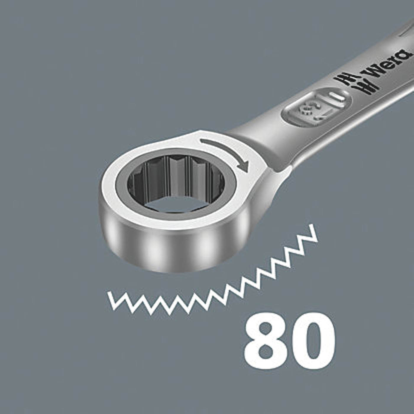 Wera Joker Combination Ratchet Spanner 13mm - Image 2