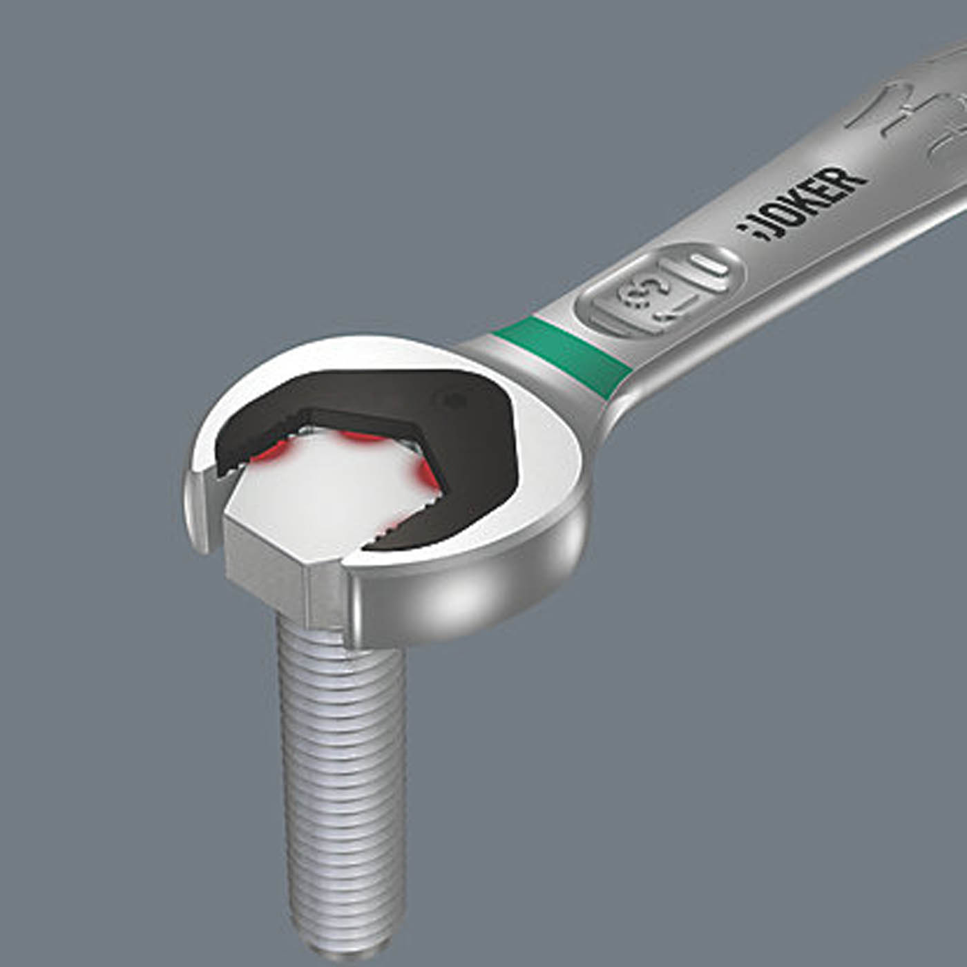 Wera Joker Combination Ratchet Spanner 13mm - Image 4