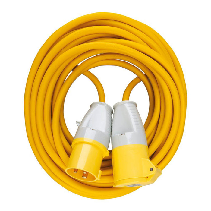 Defender Yellow 110V 16A Extension Lead 14m x 2.5mm² - Image 2