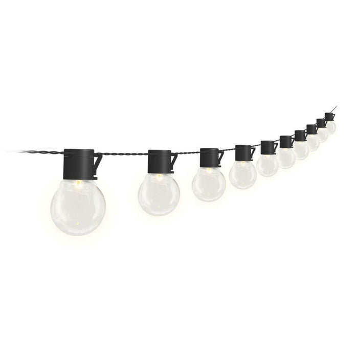 4lite Antheia 4.2m Outdoor LED Solar-Powered Festoon Lights 46lm - Image 1