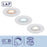 LAP Downlights Integrated LED Variable White Plastic White Dimmable 10 Pack - Image 3