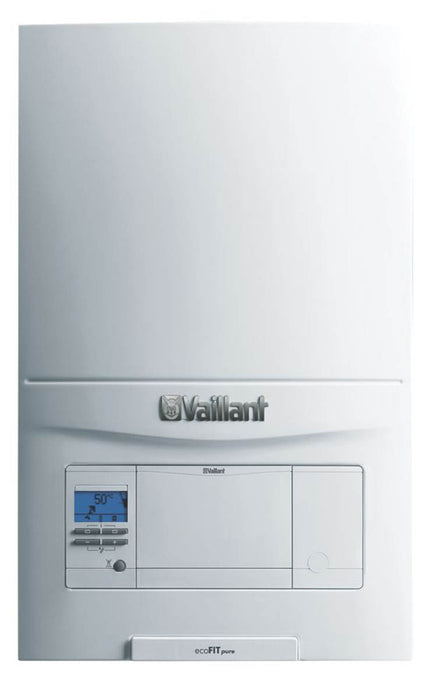 Vaillant Combi Boiler Gas ecoFITPure825 White Digital Display Indoor 25.2kW - Image 1