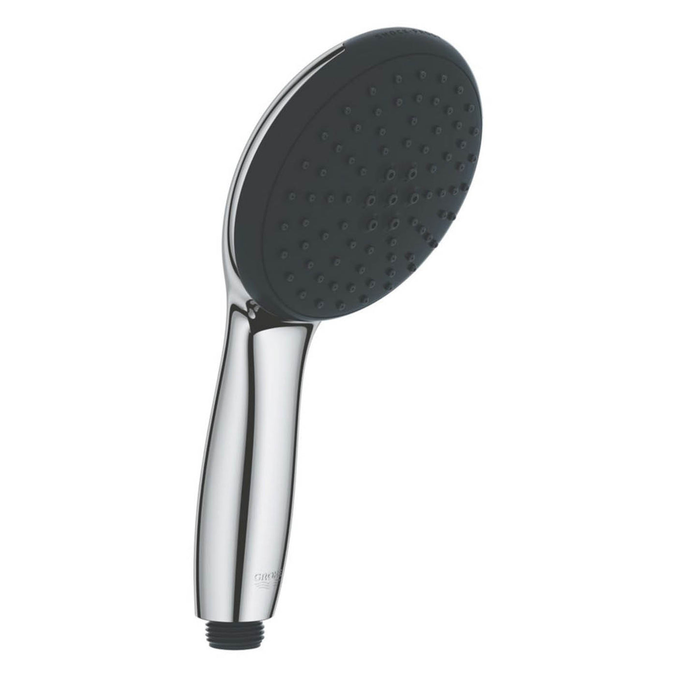 Grohe Hand Shower Chrome Round 2 Spray Patterns Contemporary 110mm x 215mm - Image 1