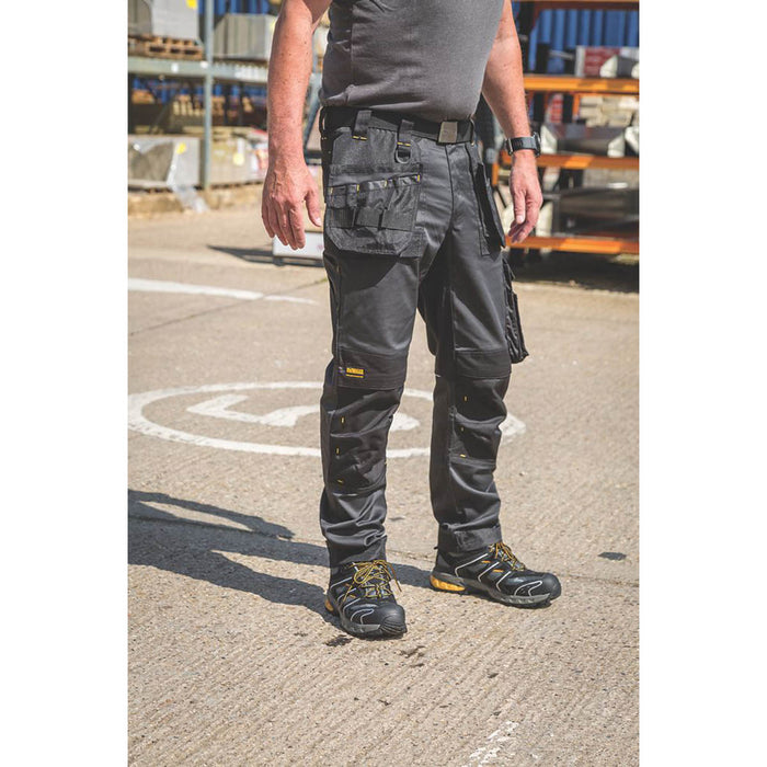 DeWalt Work Trousers Holster Charcoal Grey 8 Pockets Slim Breathable 36" W 31" L - Image 7