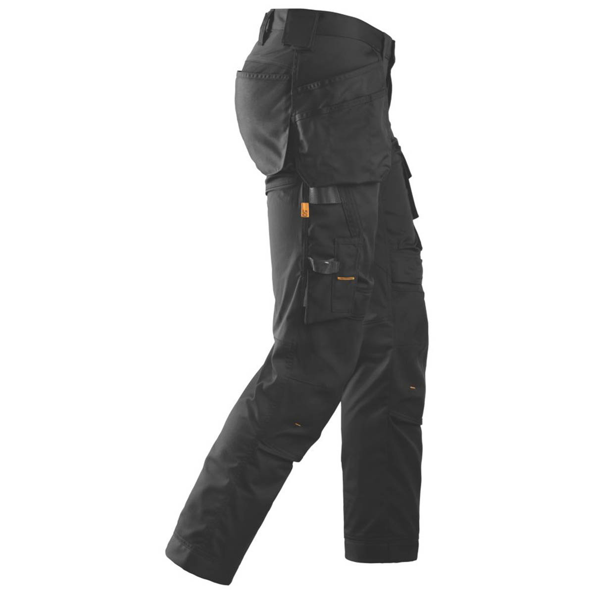 Snickers Work Trousers Mens Slim Fit Black Stretch Multi Pockets 35"W 32"L - Image 4