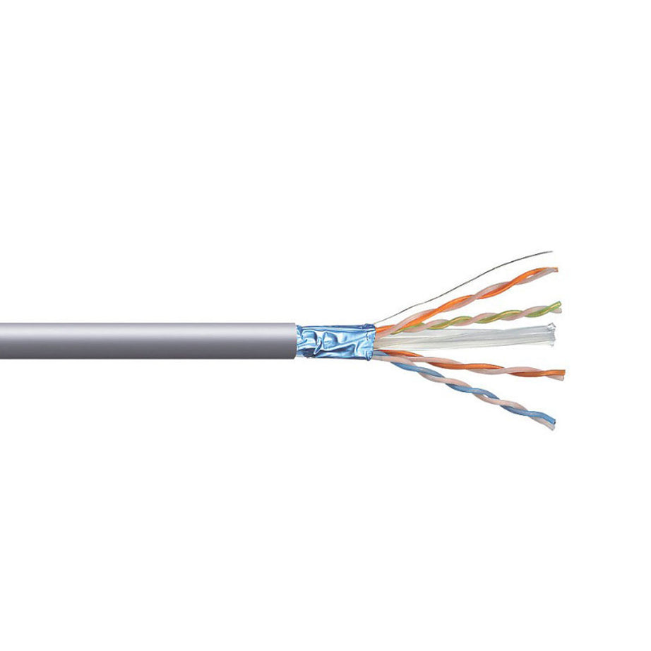 Nexans Data Cable 8-core Ethernet 305m Grey Cat 6 F/UTP LSZH PVC Sheathed Cable - Image 2