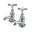 Bristan Vanity Basin Taps Pair 1901 Chrome-plated Brass Construction Pillar Taps - Image 2