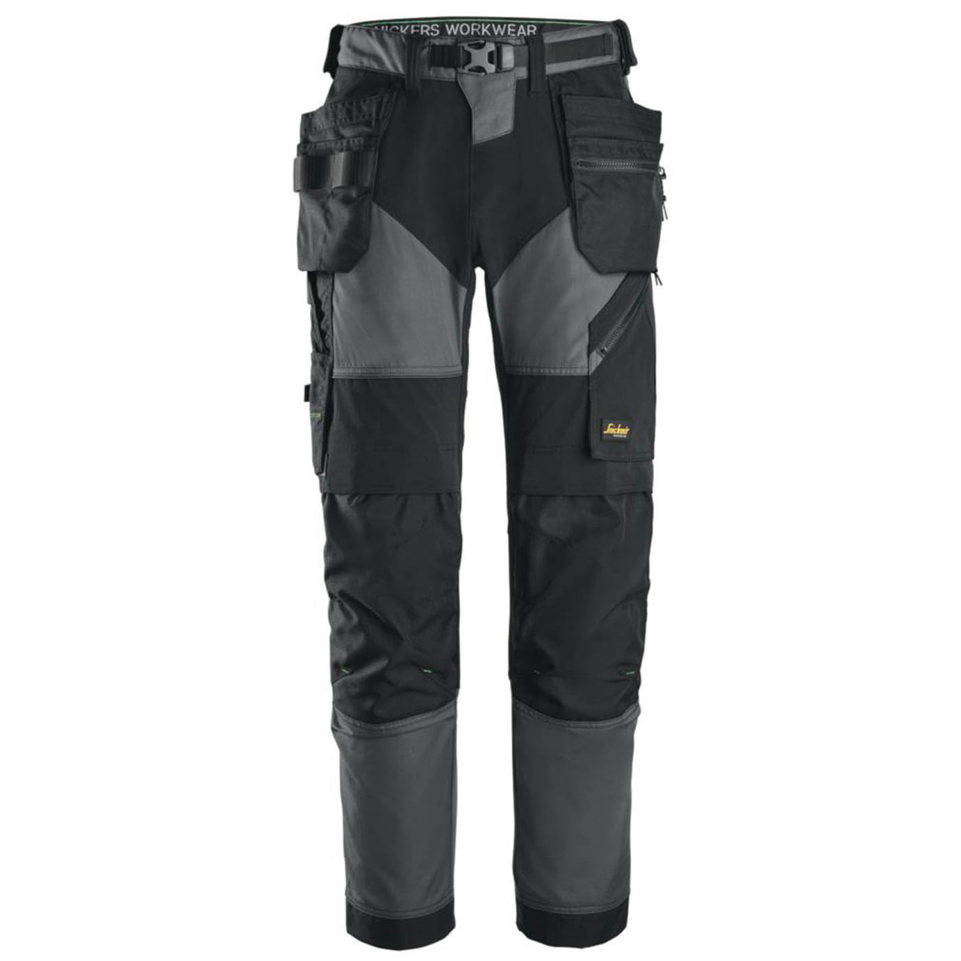 Snickers 6902 Stretch Work Trousers Steel Grey 44" W 32" L - Image 1