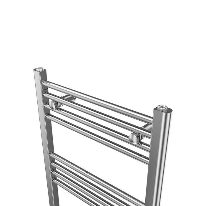 Bathroom Towel Rail Radiator Vertical Chrome Central Heating 1020BTU 100x50cm - Image 2