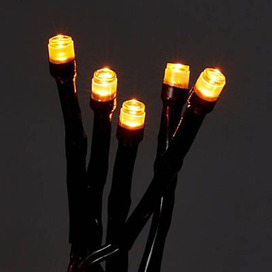 LED Christmas String Lights Cluster 2000 Warm White Timer Indoor Outdoor(L)37.5 m - Image 4