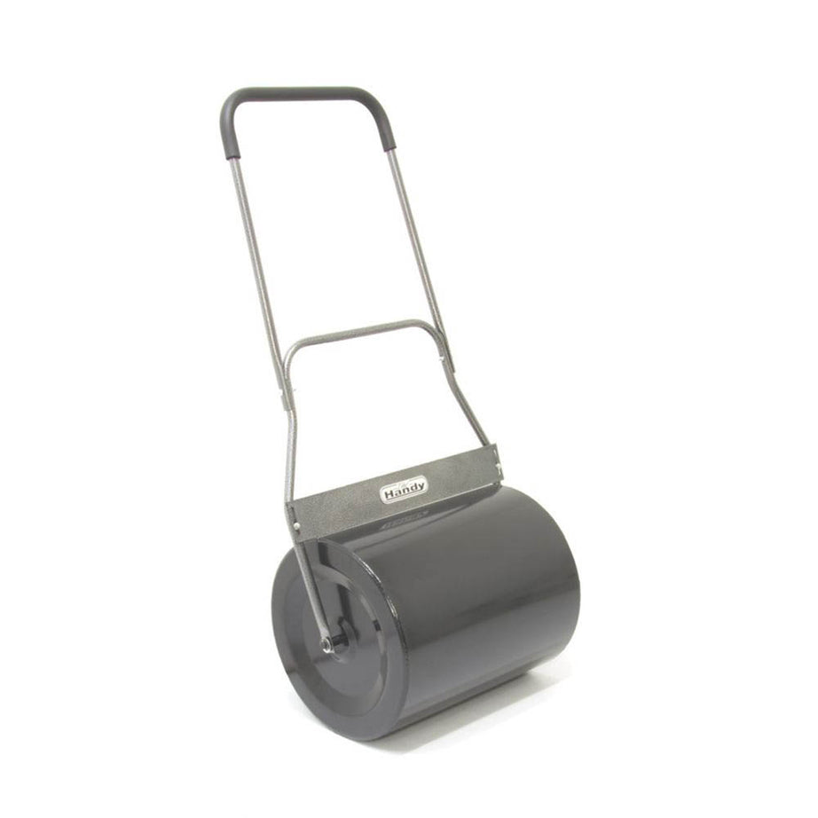 Garden Lawn Roller 480mm Steel Soft Grip Heavy Duty Water Sand Filled Drum - Image 3