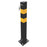 Car Parking Post Folding Locking Strong Metal Heavy Duty Bollard Barrier 0.7m - Image 1