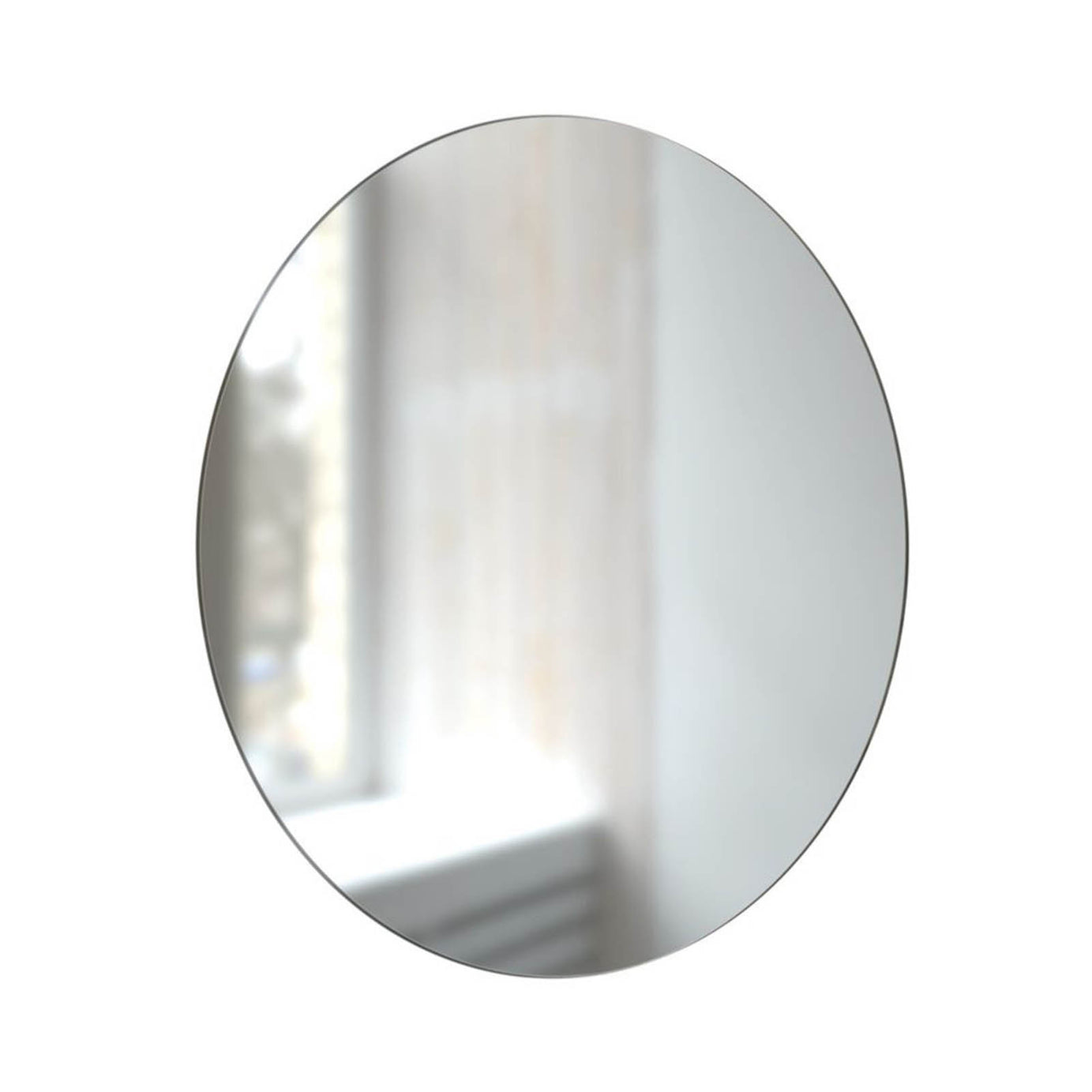 Nevarda Bathroom Mirror Plain 600mm x 10mm x 600mm - Image 1