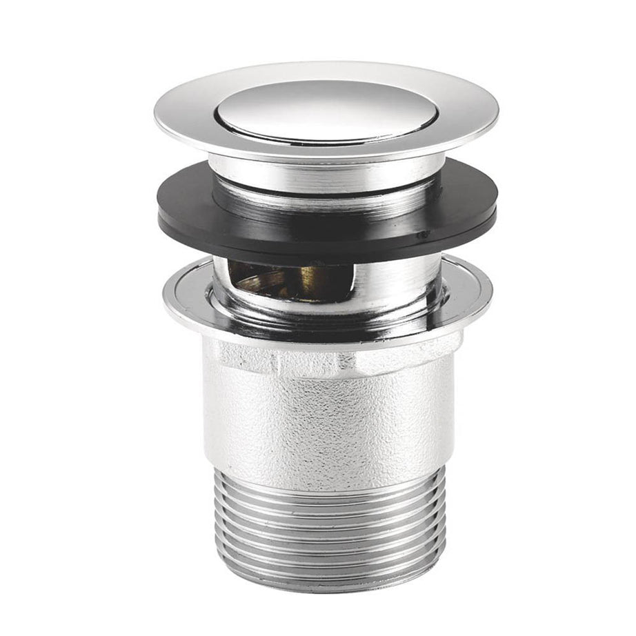 Bristan Bathroom Basin Tap Mono Mixer Chrome Single Lever Clicker Waste Faucet - Image 2