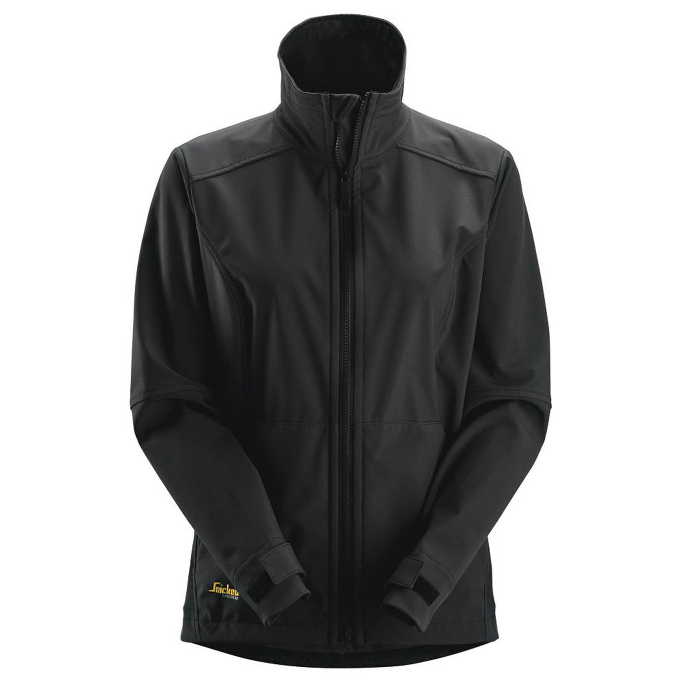 Snickers 1247 Womens Softshell Jacket Black Size 14-16 - Image 1