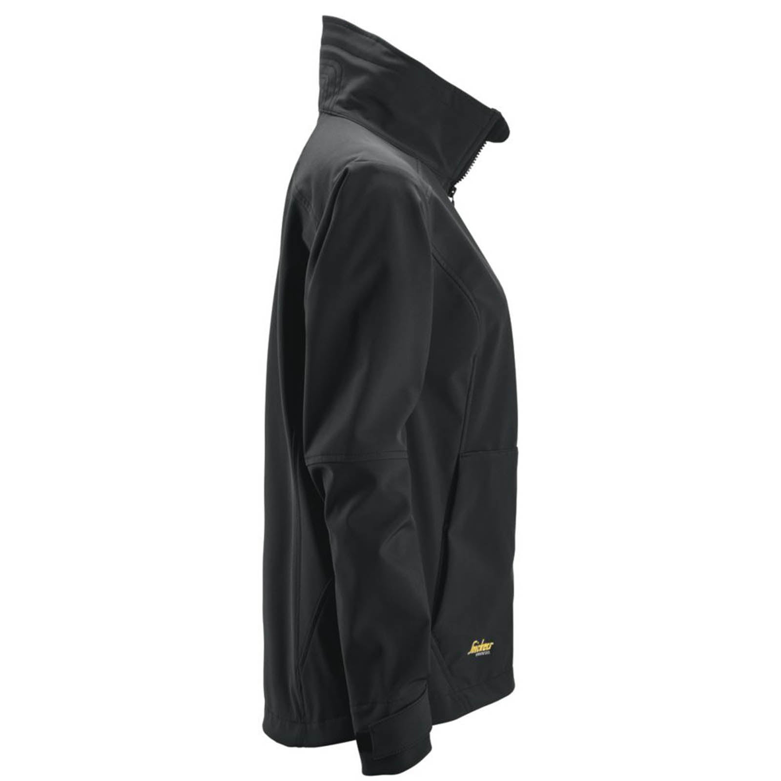Snickers 1247 Womens Softshell Jacket Black Size 14-16 - Image 3