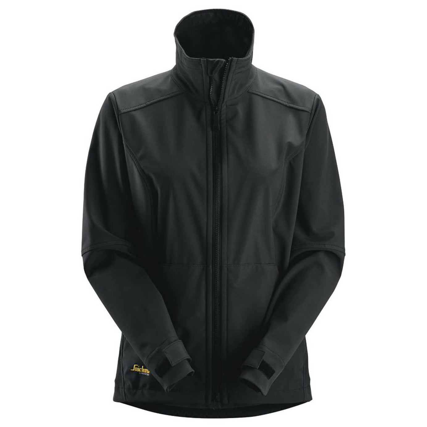 Snickers 1247 Womens Softshell Jacket Black Size 8-10 - Image 1