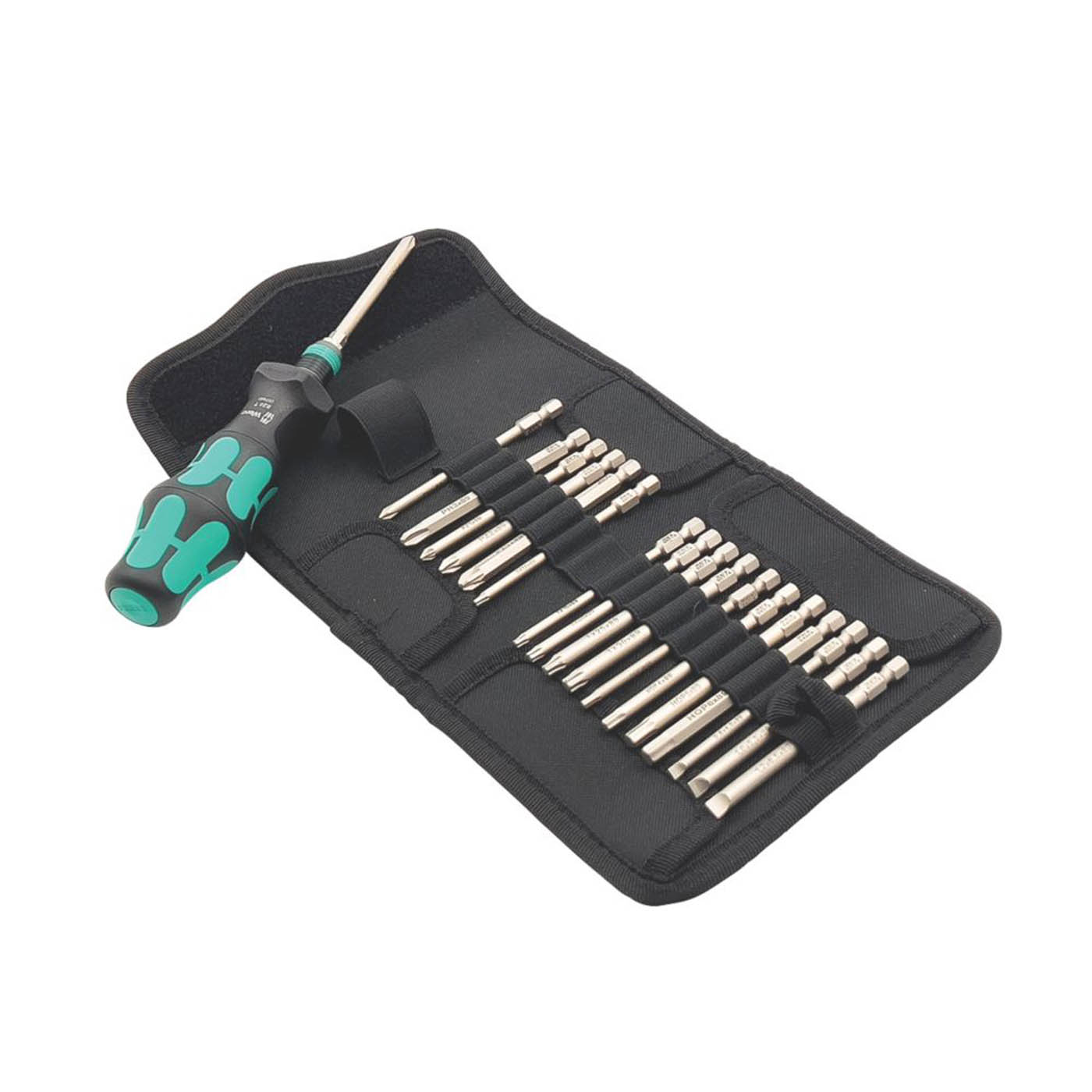 Wera Interchangeable Screwdriver Set Kraftform Kompakt Turbo 1  18 Pieces - Image 1