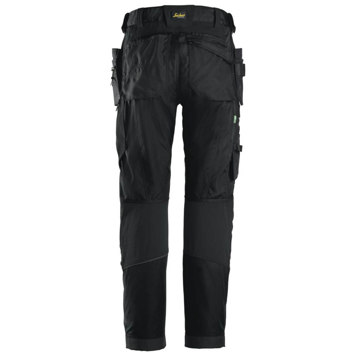 Snickers Work Trousers Mens Regular Fit Black Stretch Multi Pocket 33W 30L - Image 5