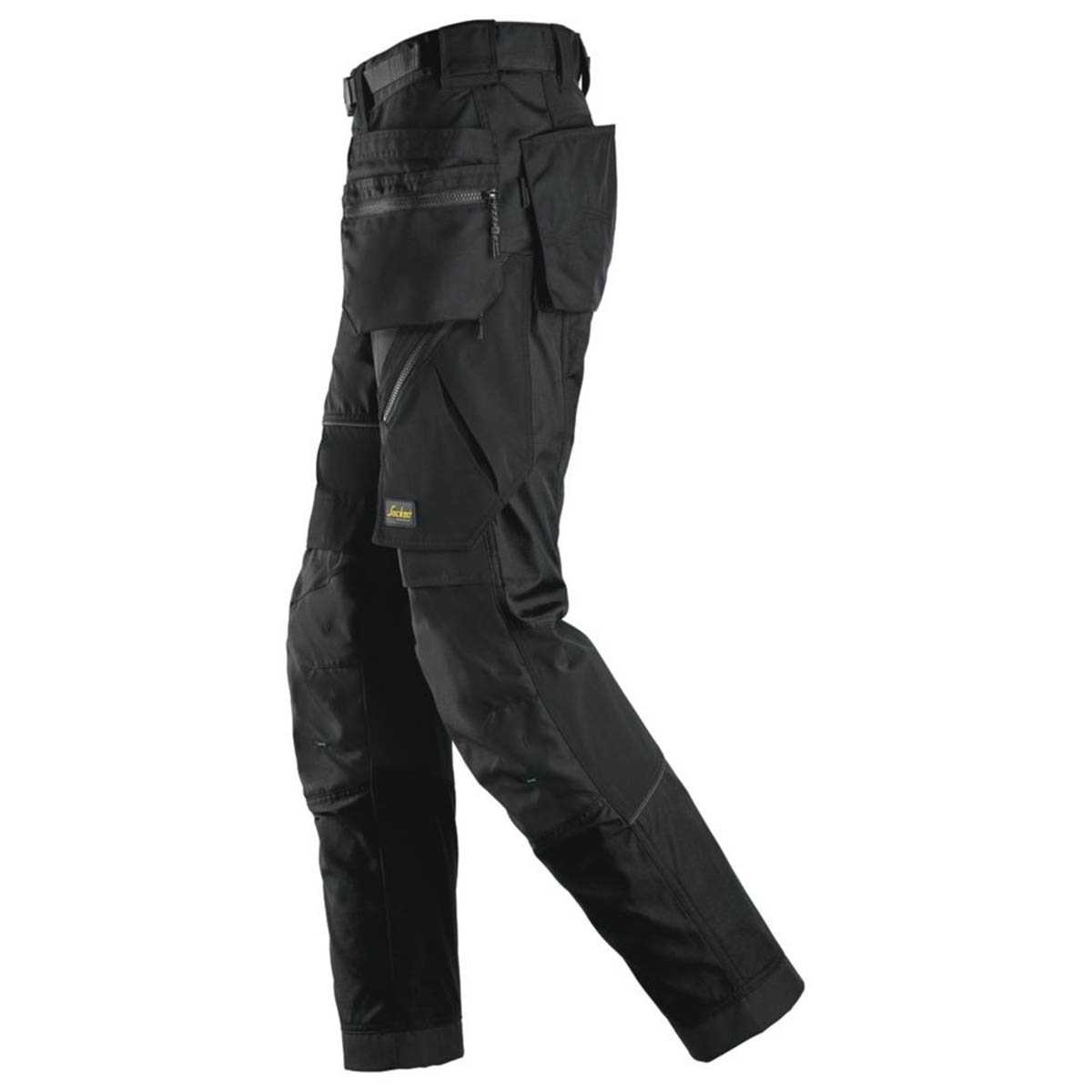 Snickers Work Trousers Mens Regular Fit Black Stretch Multi Pocket 33W 30L - Image 6