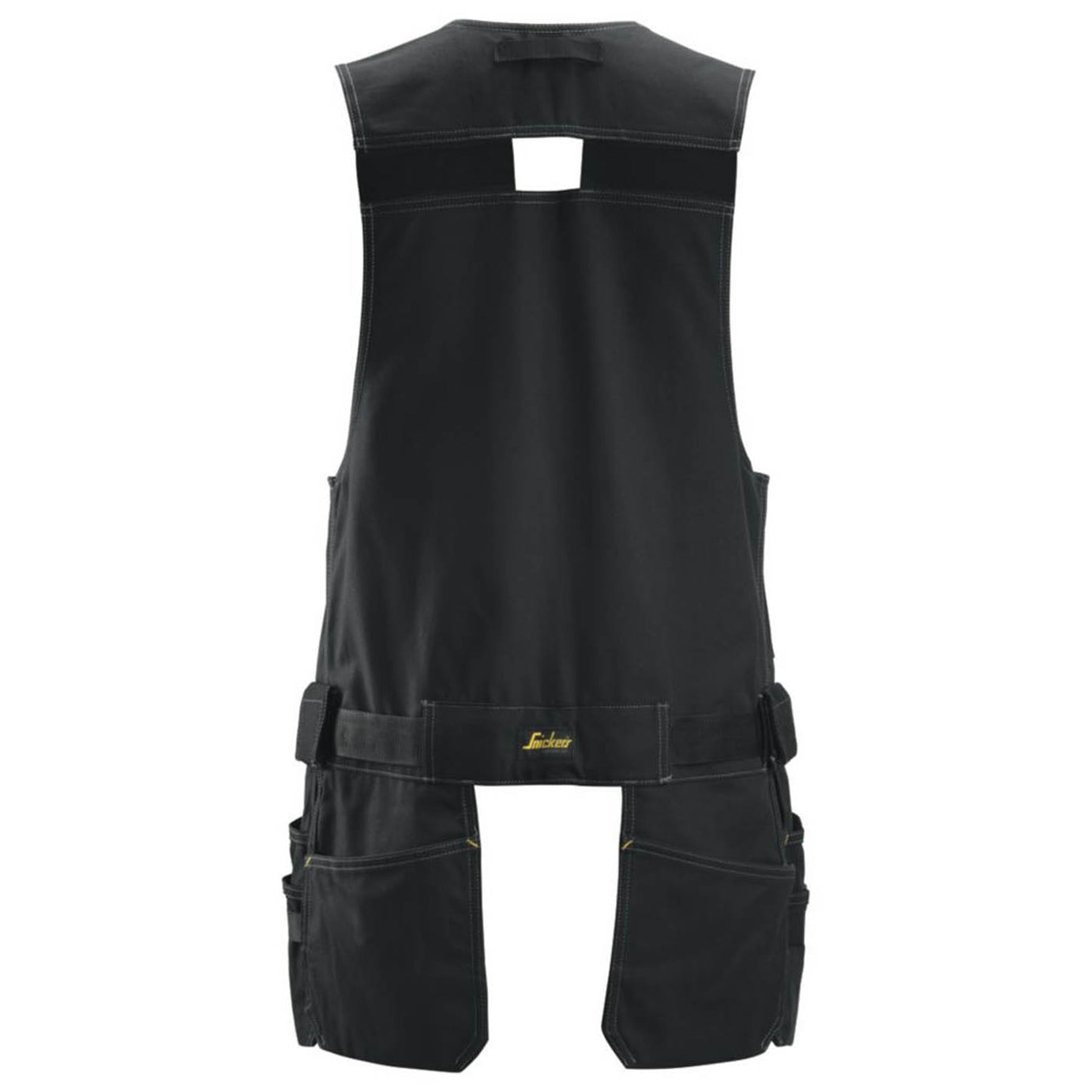 Snickers Work Tool Vest 4254 Mens Black Multi Pockets Storage Small 36in Chest - Image 3