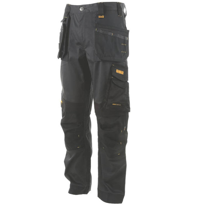 DeWalt Work Trousers Holster Charcoal Grey 7 Pockets Slim Breathable 32" W 31" L - Image 2