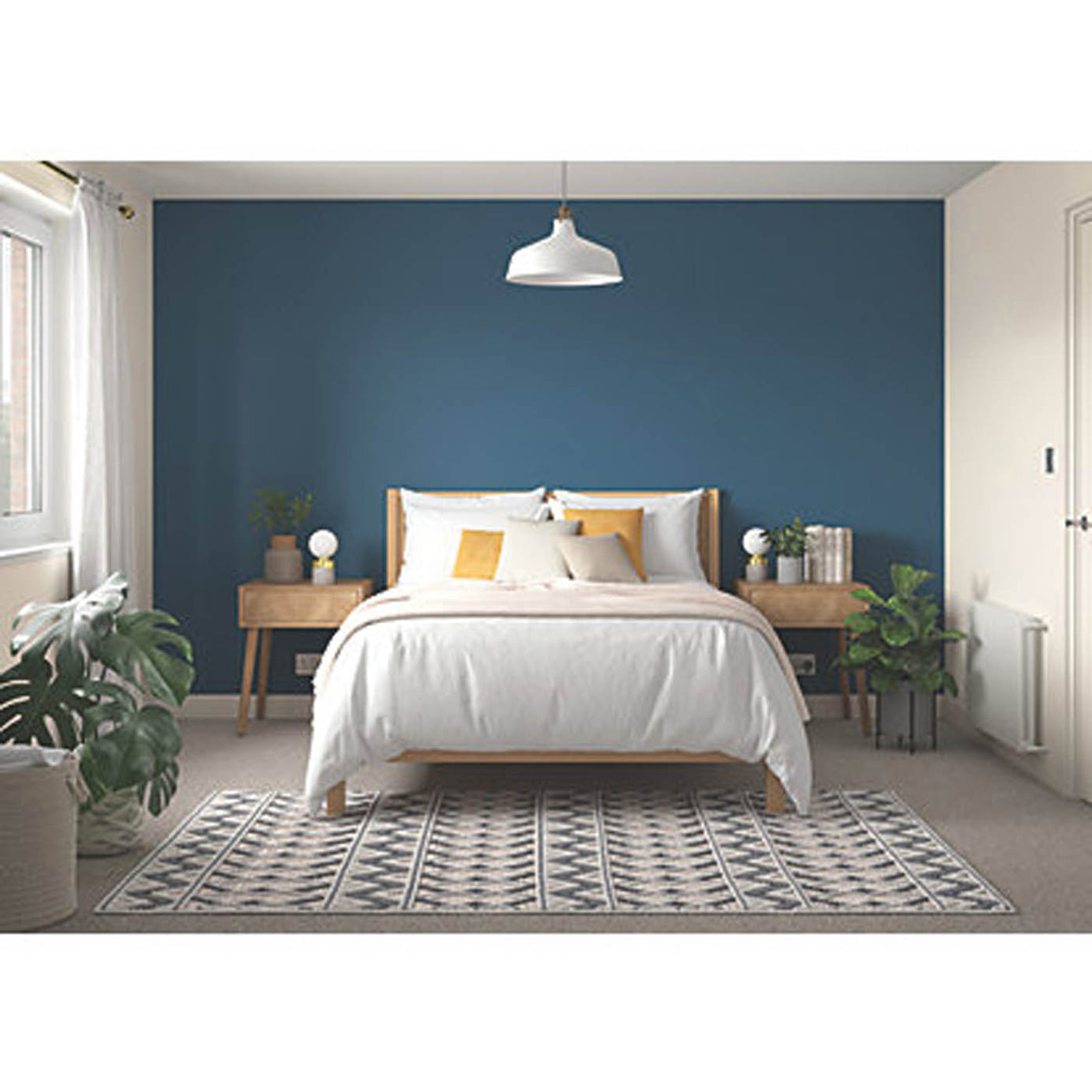 Dulux Easycare Washable & Tough 2.5Ltr Indigo Shade Matt Emulsion  Paint - Image 3