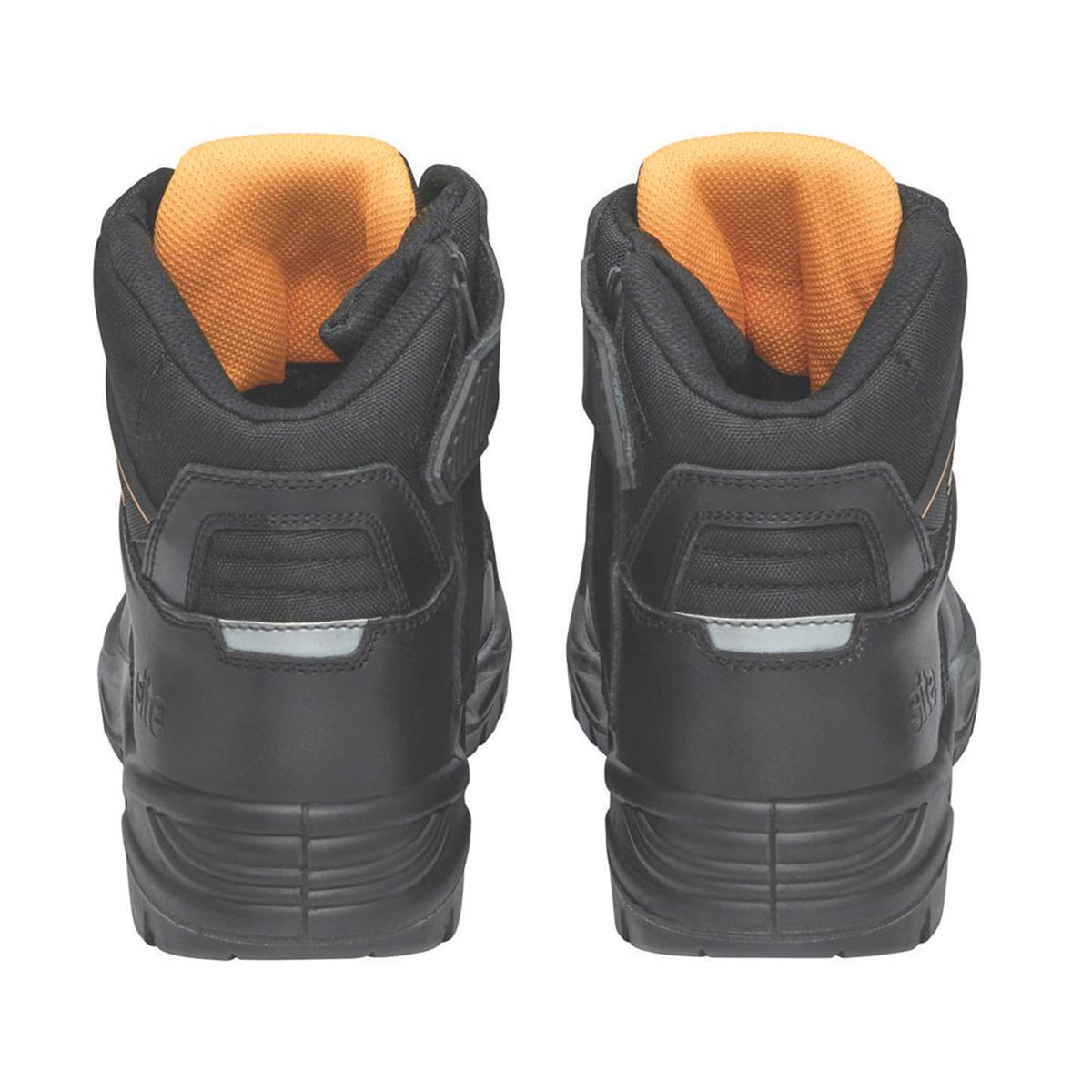 Site Safety Boots Mens Standard Fit Black Leather Waterproof Steel Toe Size 9 - Image 6