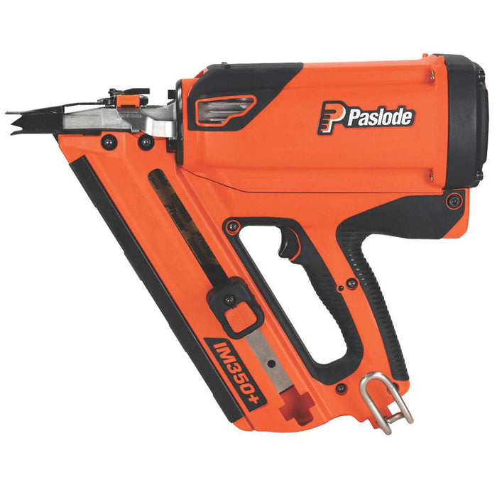 Paslode Gas Nail Gun Cordless 7.4V 2.1Ah IM350+ Angled First Fix Ergonomic - Image 2