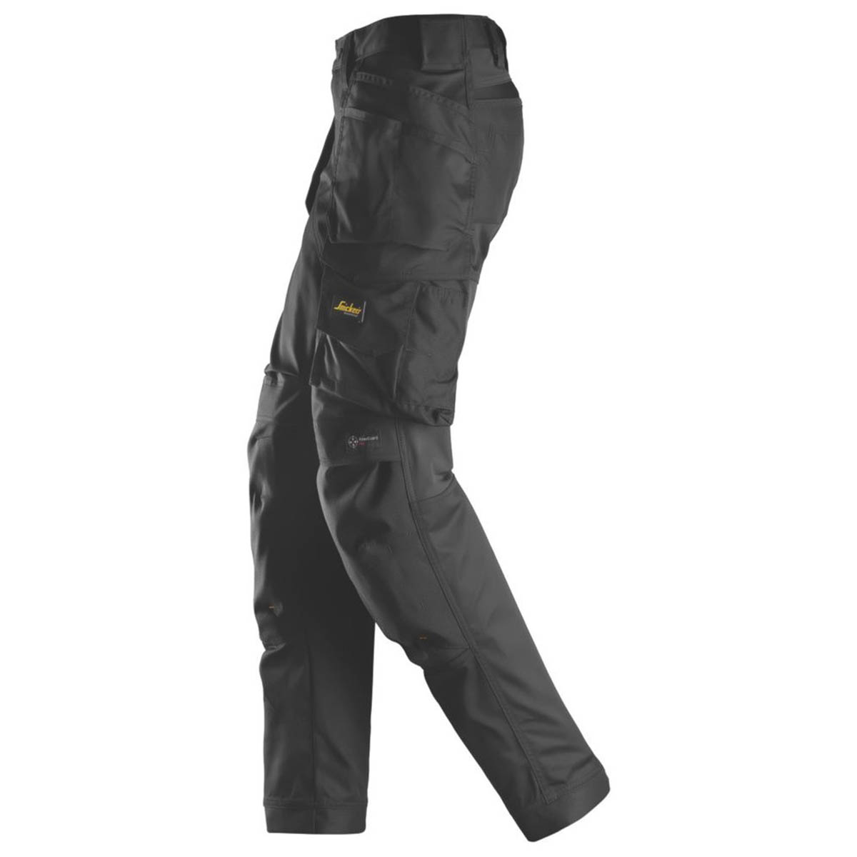 Snickers Work Trousers Womens Slim Fit Black Stretch Multi Pockets Size 14 31L - Image 4