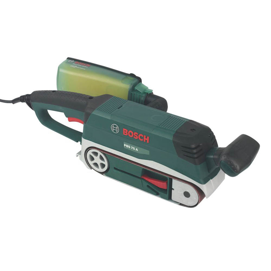Bosch Belt Sander Electric PBS75A  Auxiliary Handle Woodwork Plastic Metal 710W - Image 1